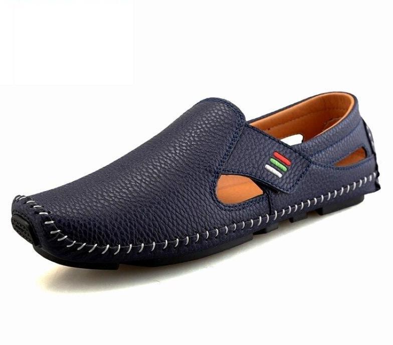 Peas shoes lazy leather shoes - Image 7